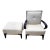 Michael Wolk Farrah Chair & Ottoman For Sale