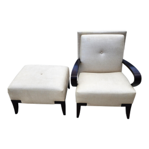 Michael Wolk Farrah Chair & Ottoman