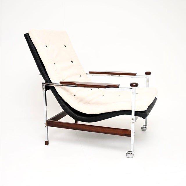 Vintage Swedish Crown Lounge Chair by Eric Merthen, 1960 For Sale - Image 11 of 11