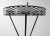 Modern Atomic Three Hairpin Leg Tables After Tony Paul Fredrick Weinberg Iron Wire Mesh Tripod - a Pair For Sale - Image 10 of 11