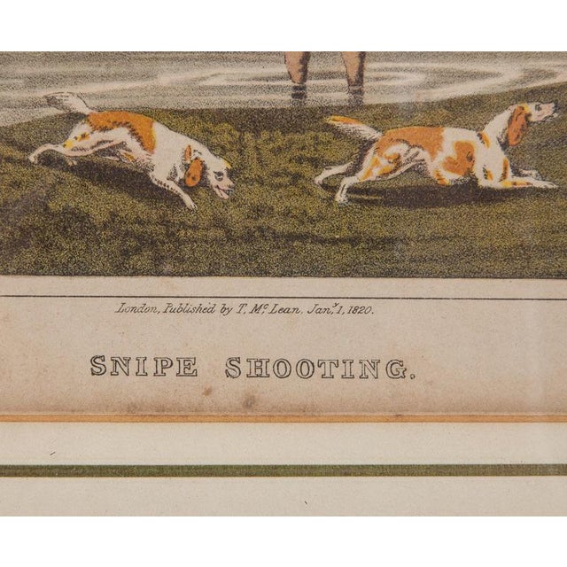 Early 19th Century After Henry Alken (1785-1851): Snipe Shooting Reproduction For Sale - Image 4 of 5