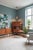 Danish Corner Cabinet in Teak with Bar Cabinet and Glass Doors by Gunni Omann for Omann Jun, 1960 For Sale - Image 9 of 12