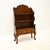 Antique Burr Walnut Cascading Open Bookcase, 1900s For Sale - Image 11 of 11
