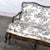 Late 20th Century French Louis XV Style Settee by Highland House Black and White Toile De Jouy For Sale - Image 12 of 18