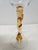 A set of four vintage figural nude-stem cocktail glasses attributed to the Cambridge Glass Company "Statuesque" pattern,...