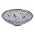 Late 19th Century Colorful Andalusian Floral Pattern Ceramic Bowl For Sale