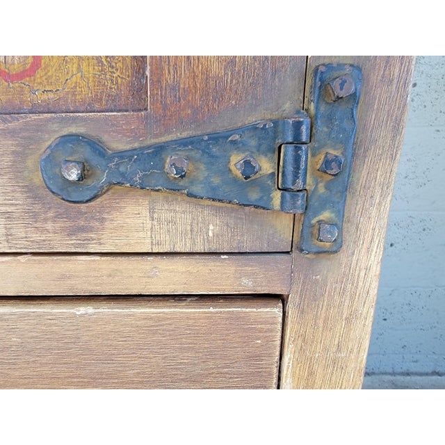 Rancho / Western / Hacienda Buffet by Coronado Hand Painted Circa. 1930's For Sale - Image 17 of 18