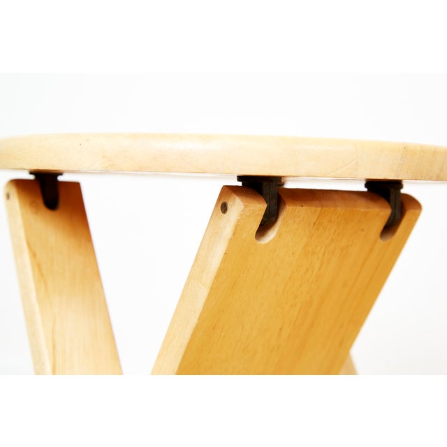 Suzy Folding Stool by Adrian Reed for Princes Design Works LTD, 1980s For Sale - Image 4 of 11