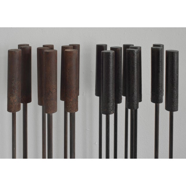 Not Yet Made - Made To Order Reed IX Steel Light Sculpture from Early Light For Sale - Image 5 of 6
