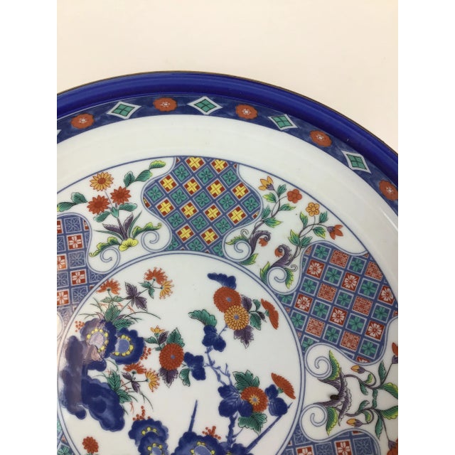 Vintage Japanese Artisan Decorative Bowl For Sale In Portland, ME - Image 6 of 12