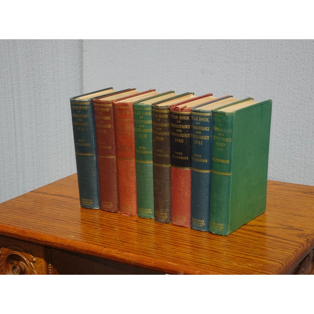 Unique Books in Good Vintage Condition. The collection includes 8 Books from 1935 thru 1943 except 1942. Wear is usual for...