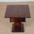Geometric Wooden Side Table, 1940s For Sale - Image 9 of 10