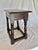 Brown 18th Century English Oak Joint Stool For Sale - Image 8 of 12
