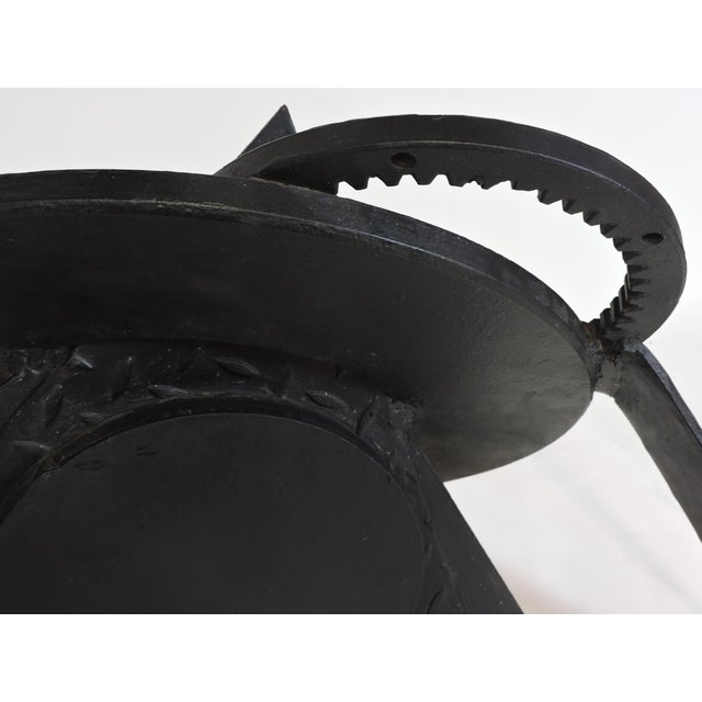 Metal 1990s Large Abstract Welded Steel Sculpture "Assemblage" by David Tothero For Sale - Image 7 of 9