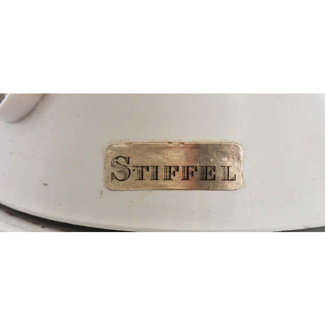 Tall Tommi Parzinger Style Stiffel "Columns" Brass Table Lamp For Sale - Image 10 of 13