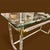 Mid-Century Modern 1960s Lucite & Brass “Bamboo” Console Table Attr. To Charles Hollis Jones For Sale - Image 3 of 5
