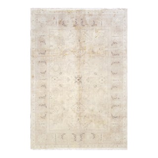Pasargad Home Antique Savonnerie Area Rug, 6' 0'' X 8' 6'' For Sale