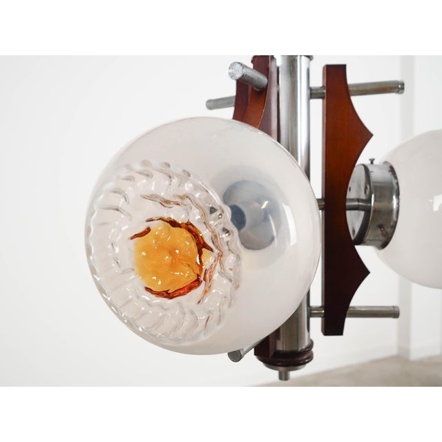 Italian Murano Glass Pendant Lamp, Italy, 1970s For Sale - Image 9 of 10