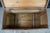Antique Primitive Pine Blanket Chest Steamer Storage Trunk Coffee Table Dovetail For Sale - Image 11 of 18