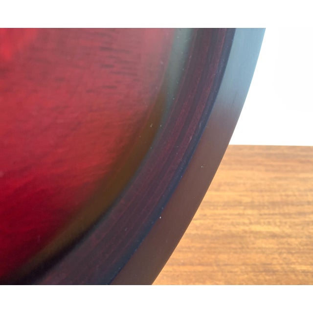 Vintage Finish Birch Deco Plate from Tailio Design, Finland, 1970s For Sale - Image 12 of 14