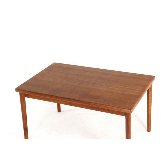 Large Rectangular Extendable Dining Table by Henning Kjaernulf for Vejle For Sale - Image 13 of 16