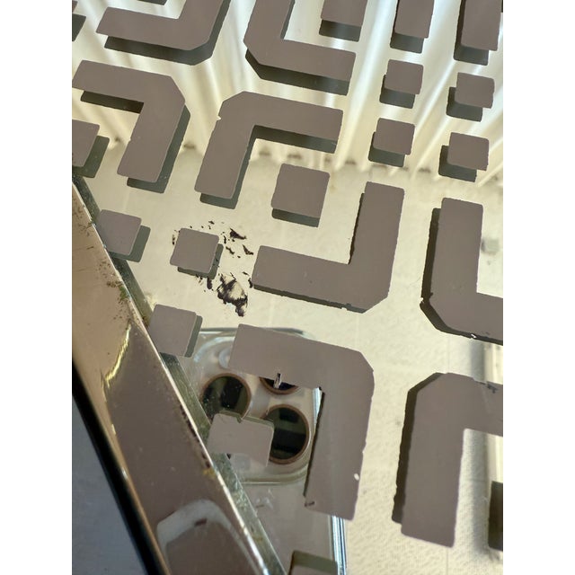 Mid-Century Modern Italian Chrome and Mirrored Glass Placemat Serving Trays by Tommaso Barbi, 1970s, Set of 4 For Sale - Image 9 of 18