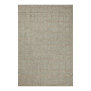 Chris Loves Julia x Loloi Polly Fog / Wheat 2'-0" x 5'-0" Accent Rug For Sale