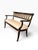 Neoclassical Maitland-Smith Neoclassical Black Lacquer & Gilt Upholstered Settee For Sale - Image 3 of 18
