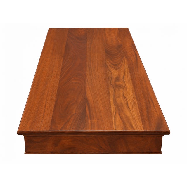 Antique Rectangular Wooden Library or Writing Table/Desk For Sale In San Diego - Image 6 of 7