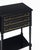1920s Pair of Louis XVI Ebonized Side Tables For Sale - Image 5 of 9