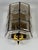 Mid-Century Modern German Glass and Metal Wall Lamp from Glashütte Limburg, 1960s-1970s For Sale - Image 3 of 18
