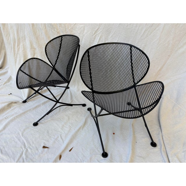 Mid-Century Modern Tempestini Clam Shell Chairs - Set of 2 For Sale - Image 3 of 11