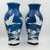 Cerulean Chinese Peking (Beijing) Glass Vases, Pair For Sale - Image 8 of 14