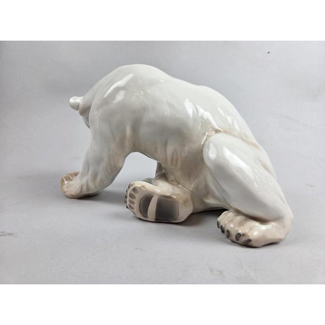 Porcelain Polar Bear from Bing & Grondahl, Denmark, 1940 For Sale - Image 5 of 8