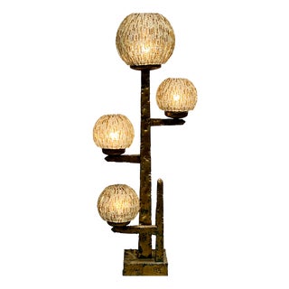 Glass Floor Lamp by Biancardi and Jordan Arte, Verona, 1965 For Sale