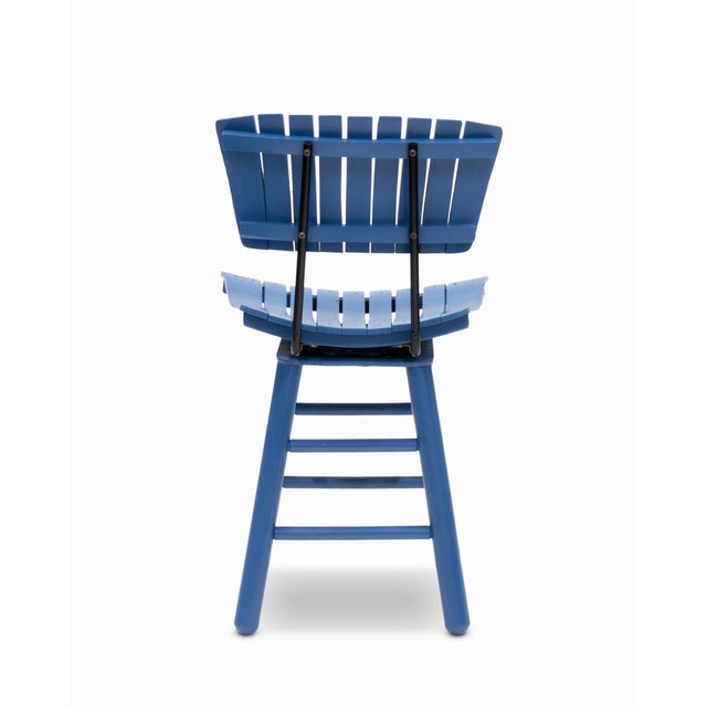 Vintage Mid Century Umanoff Style Children's Swivel Stool For Sale In Los Angeles - Image 6 of 8