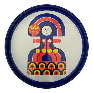 Metal Tray by Estudio Baqués for Simel, 1970s For Sale