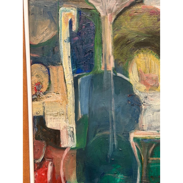 Hendrik De Jong, Abstract Composition, 1994, Oil on Canvas, Framed For Sale - Image 16 of 18