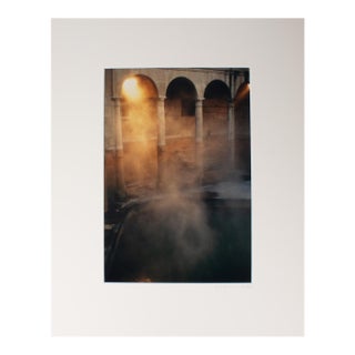 1990 Color Photograph of the Roman Baths, Bath, United Kingdom by Mark Nickerson For Sale
