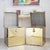 Vintage Pair of Brass Storage Trunk Side Tables For Sale - Image 10 of 13