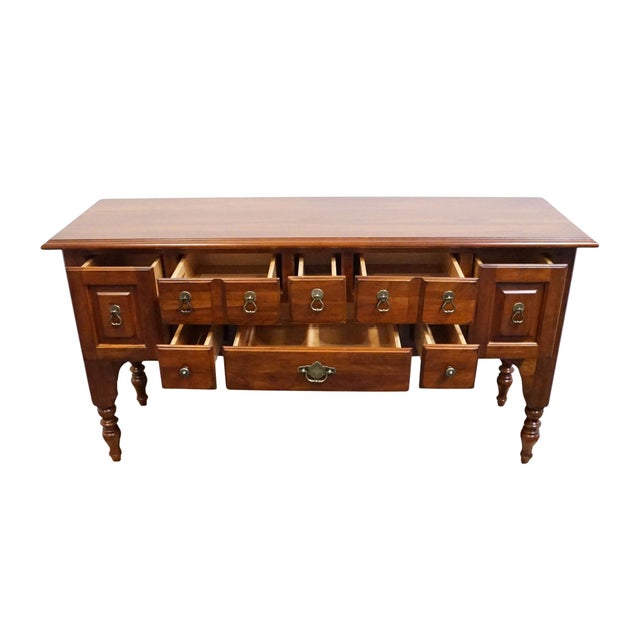 Kincaid Furniture Ducks Unlimited Solid Cherry Traditional Style 57" Sideboard Buffet 34-028 For Sale In Kansas City - Image 6 of 14