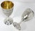 1850s American Coin Silver 'Edward and Mary' Wedding Set Goblets - a Pair For Sale In Boston - Image 6 of 13