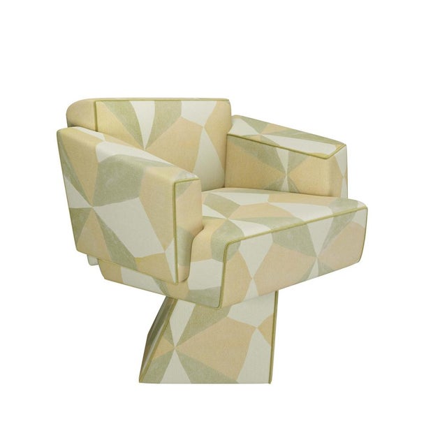 Brutus. Brutal. Brutish. Introducing Bru Tel, an unconventional dining chair that boldly combines geometric distorted...