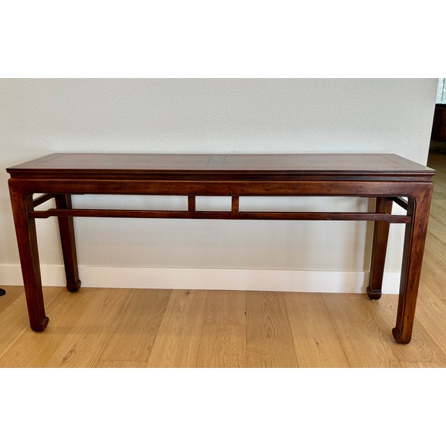 Vintage Henredon Chinoiserie/Ming Style Sofa Table/Console For Sale - Image 14 of 14