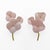 Modern Murano Artistic Glass Pearly Pink and Brass Sconces, 1990, Set of 2 For Sale - Image 11 of 11