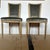 Enhance the elegance of your living space with this exquisite Antique set of side table chairs. The crushed velour...