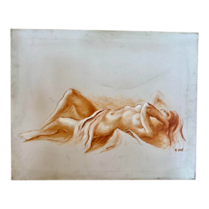 Nude Sepia Painting