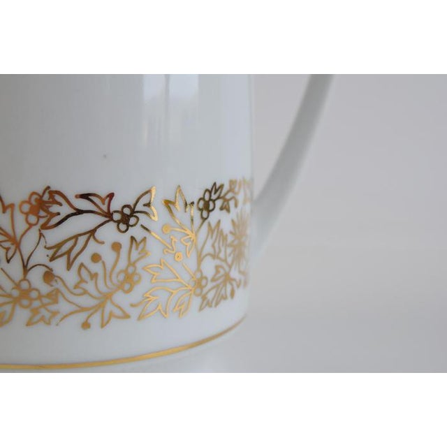 Mid-Century Porcelain Coffee Pot from Birkenhammer, Former Czechoslovakia, 1969 For Sale - Image 6 of 12