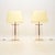 Vintage French Acrylic Glass and Brass Table Lamps, 1970, Set of 2 For Sale - Image 10 of 10