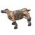 Metal Vintage Oriental Chinese Reddish Maroon Cloisonne Metal Horse Figure A For Sale - Image 7 of 16